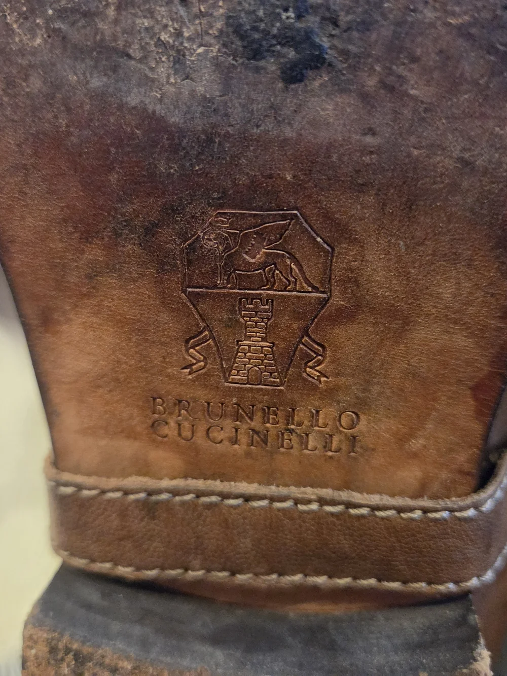 I DIED!! Brunello Cucinelli Brown Leather Riding Boots $2600